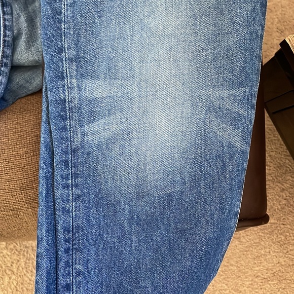 Madewell Rivet & Thread 100% Cotton High Rise Denim Button Fly Size 28 - Picture 12 of 13